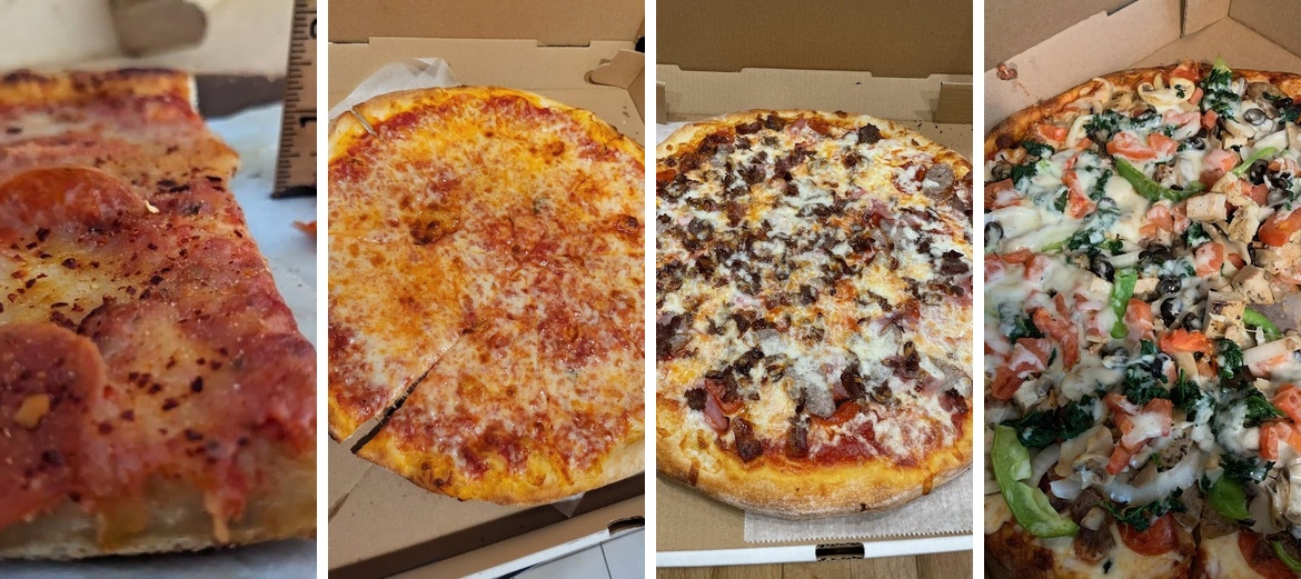 Ricky & Maria Pizza and Pasta Menu